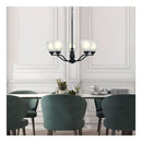 Rochester 5 Lights Traditional Glass Pendant