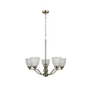 Rochester 5 Lights Traditional Glass Pendant