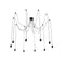 Rockby 10 Light Dropper Style Pendant