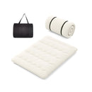 Japanese Roll Up Floor Mattress With Washable Cover And Carry Bag