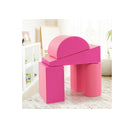 Kid Crawl Climb Foam Shapes Playset For Toddler Rose