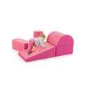 Kid Crawl Climb Foam Shapes Playset For Toddler Rose