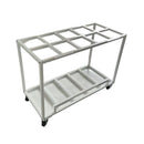 Azalea Rug Stand On Wheels Holds 10 Full Size Rugs 70 X 110 Cm