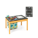4 In 1 Kids Sand Water Activity Table With Foldable Storage Bin