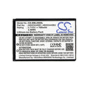 Cameron Sino Cs Sml250Sl 700Mah Battery For Samsung Sgh L258 Mobile
