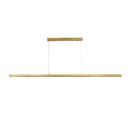 Shard Slimline Tricolour Led Pendant Satin Brass