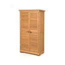Outdoor Wooden Storage Shed Solid Wood Garden Tool Cabinet