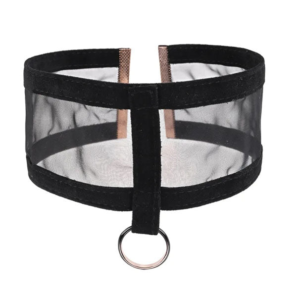 Sex And Mischief Sheer Day Collar Black Collar