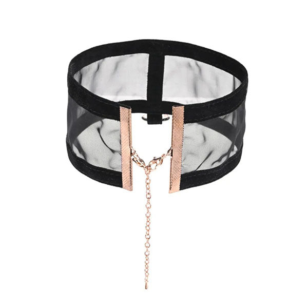 Sex And Mischief Sheer Day Collar Black Collar