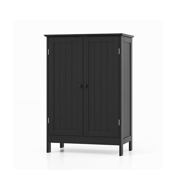 Bathroom Storage Cabinet With Double Doors And Adjustable Shelf