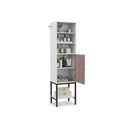 46Cm Tall Storage Cabinet With Adjustable Shelfs And Bottom Storage