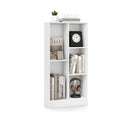 5 Cube Freestanding Storage Bookshelf With 2 Anti Tipping Kits White
