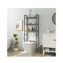 Over The Toilet Storage Shelf With Anti Tipping Device For Bathroom
