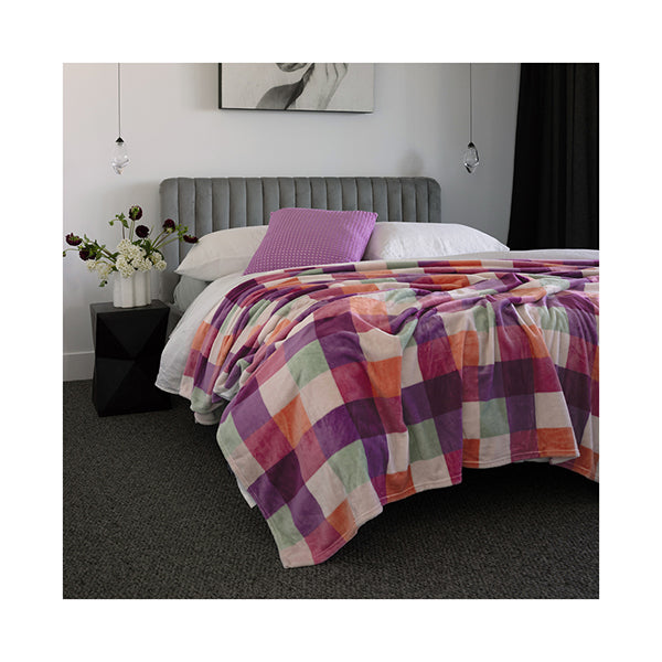 Bambury Charlie Ultraplush Blanket Sherbet