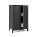 Bathroom Storage Cabinet With Double Doors And Adjustable Shelf