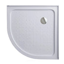 100x100cm Rounded Curved Shower Base White
