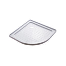 100x100cm Rounded Curved Shower Base White