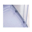100x100cm Rounded Curved Shower Base White