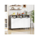 Sideboard Buffet Cabinet With Adjustable Shelves And Compartments