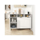 Sideboard Buffet Cabinet With Adjustable Shelves And Compartments