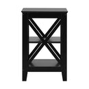 Side Table Coffee Bedside Sofa End Tables 3-tier Shelf