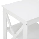 Side Table Coffee Bedside Sofa End Tables 3-tier Shelf