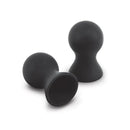 Size Up Silicone Nipple Suckers Black Set Of 2