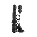 Ffs Ultimate Silicone Thruster Black Rechargeable Thrusting Vibrator