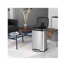 50L Step Trash Can With Soft Close Lid And Deodorizer Compartment