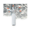 Artificial Christmas Tree Silver With Tinsel Leaves 790 Branch Tips