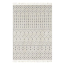 Morrocan Style Ibiza Silver Rug 155Cmx220Cm
