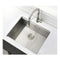 Kitchen Stainless Steel Sink 600Mm X 450Mm Silver