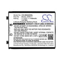 Cameron Sino Cs Sba620Sl 1100Mah Battery For Sennheiser Sk 6212