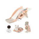 4 In 1 Kids Slide Toy Toddler Slide With Rocking Horse And Basketball