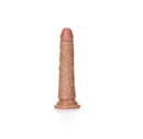 Realrock Realistic Slim Dildo Without Balls Tan 6 Inches Dong
