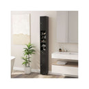 Slim Bathroom Tall Cabinet With 2 Doors 1 Drawer And 5 Shelves