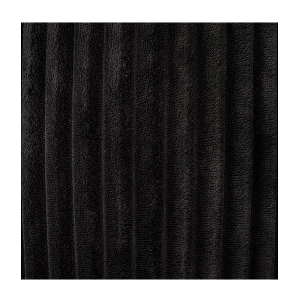 Bambury Channel Fleece Robe Charcoal