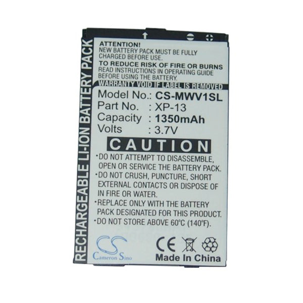 Cameron Sino Cs Mwv1Sl 1350Mah Battery For Gigabyte Gsmart Ms820 Phone