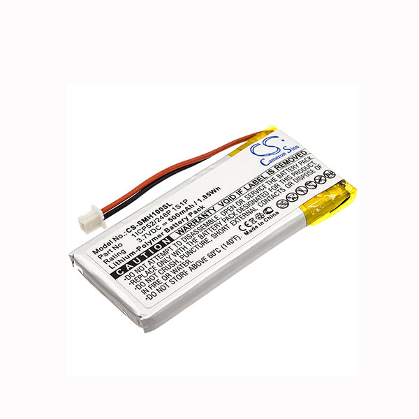 Cameron Sino Cs Smh100Sl 500Mah Battery For Sena Smh 10 Headset