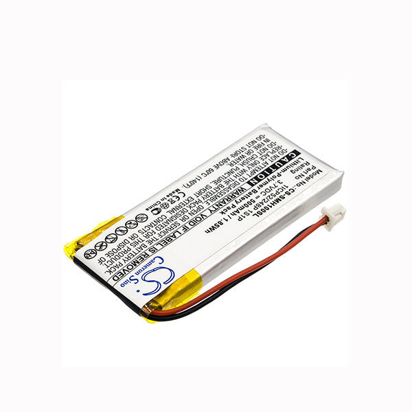 Cameron Sino Cs Smh100Sl 500Mah Battery For Sena Smh 10 Headset