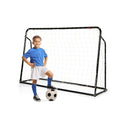 2 In 1 Kids Soccer Rebounder And Goal With Rebound Net And Soccer Net