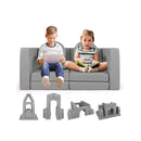 8 Piece Modular Kids Sofa Play Couch Climb Playset With Covers