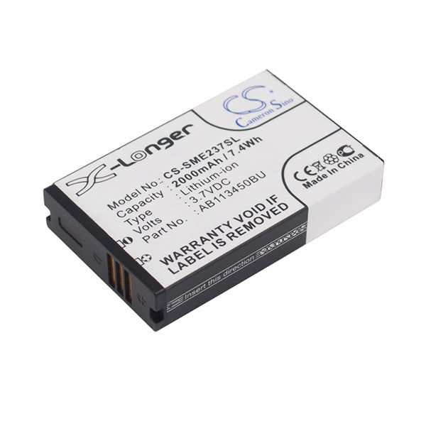 Cameron Sino Cs Sme237Sl 2000Mah Battery For Samsung E2370 Solid Phone