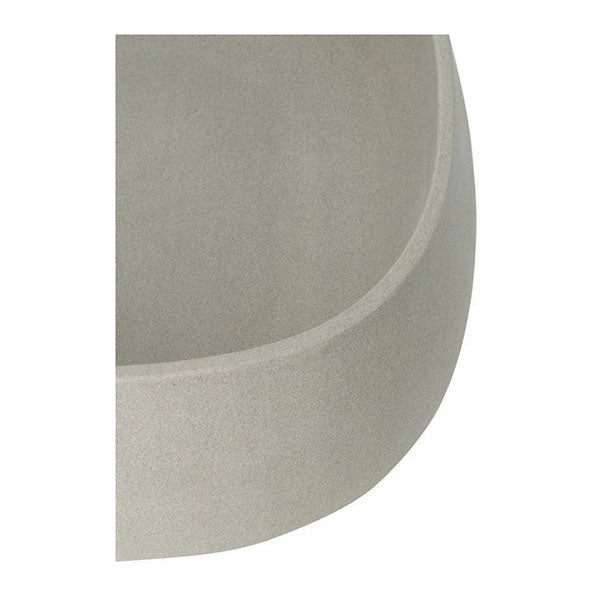 Solid Limestone Square Basin Matte Stone Finish Above Counter Top 440mm