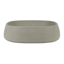 Solid Limestone Square Basin Matte Stone Finish Above Counter Top 440mm
