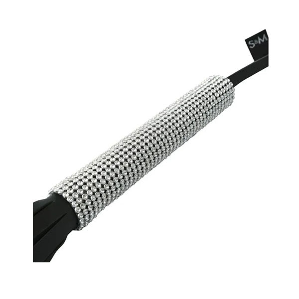 Sex And Mischief Sparkle Flogger Black Sparkle 78 Cm Flogger Whip