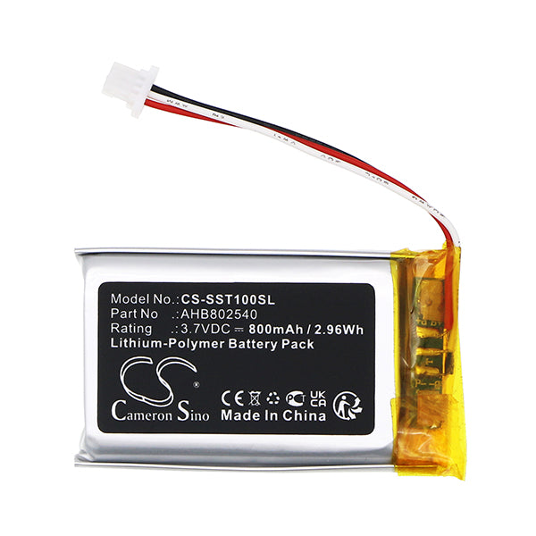 Cameron Sino Cs Sst100Sl 800Mah Battery For Sena Spider St1 Headset