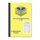 Spirax 555 Invoice And Statement Book 207X144 Pack Of 10