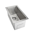 250X450X215Mm Handmade Kitchen Sink Stainless Steel Single Bowl Top