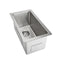 250X450X215Mm Handmade Kitchen Sink Stainless Steel Single Bowl Top